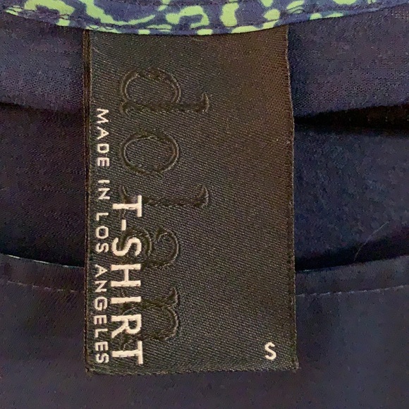 Anthropologie Dolan long sleeve blue t-shirt Small - Picture 4 of 4